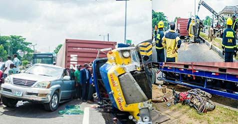 Car accident in Lagos