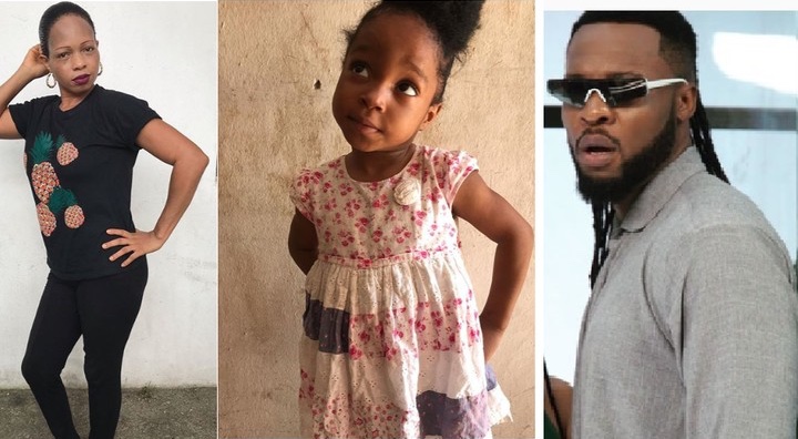 Flavour is the father of my 3-year-old child and I'm ready to pay the price  if a DNA test proves otherwise - Lady calls out Singer