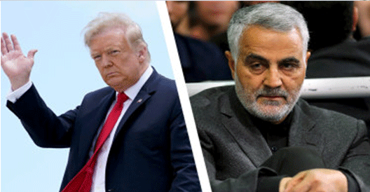 Iran issues arrest warrant for Trump over the murder of a top Iranian general, Qassem Soleimani; asks Interpol to help