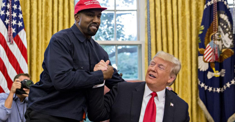 Donald Trump reacts to Kanye West's presidential bid